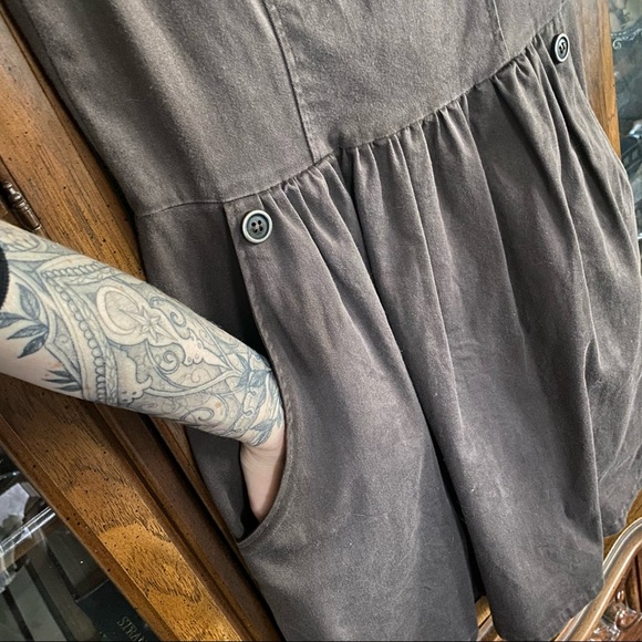 Birds of North America Low key Steampunk dress with pockets. Size M. - Picture 4 of 7